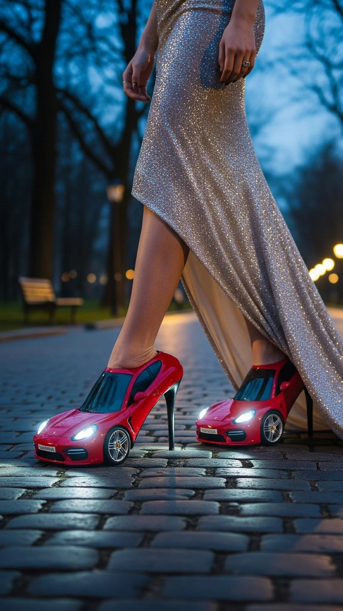 High heels on new wheels. picture 1 of 2
