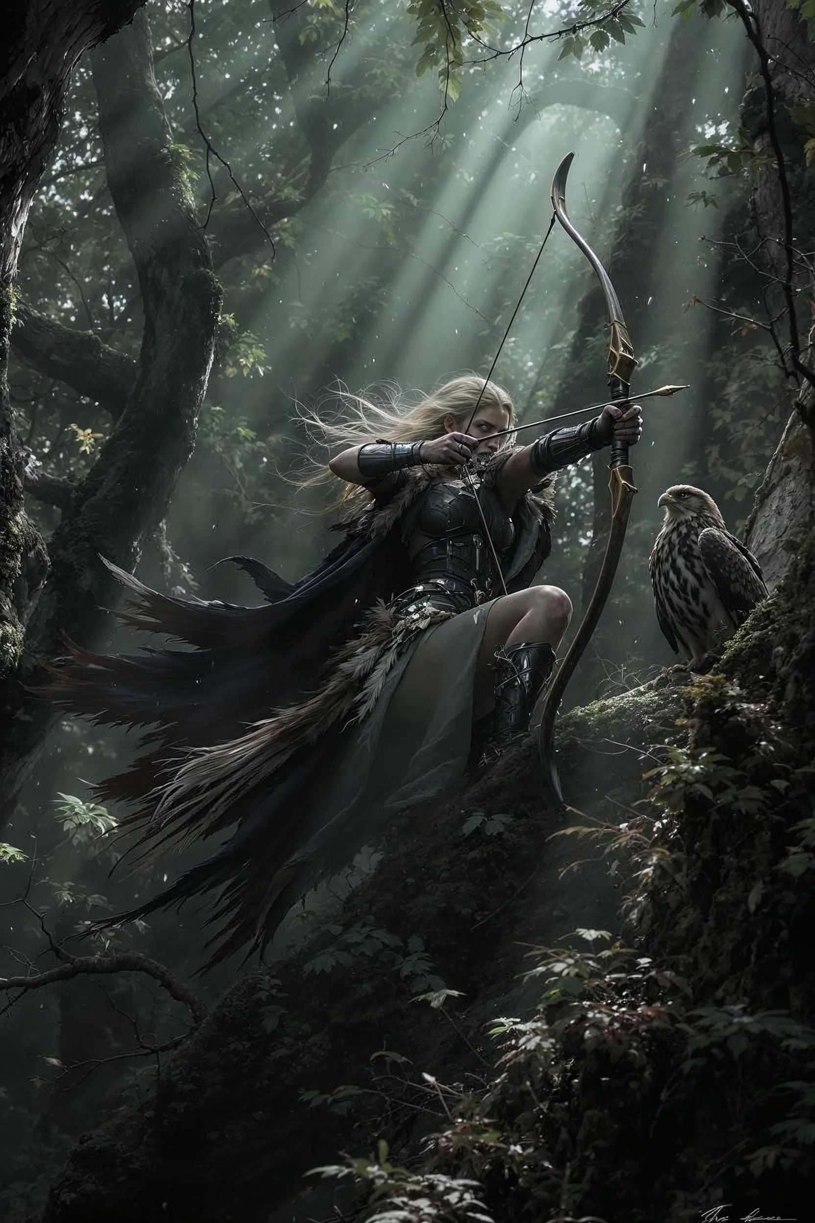 Serelith Dawnsong, Huntress of the Wildborn picture 1 of 1