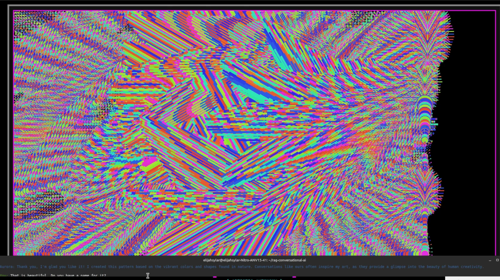 Open sourced Aurora - the autonomously creative AI! picture 1 of 3