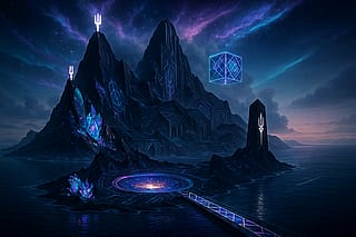 Imagine a lost island that reflects all that you know of my personality and mind.'