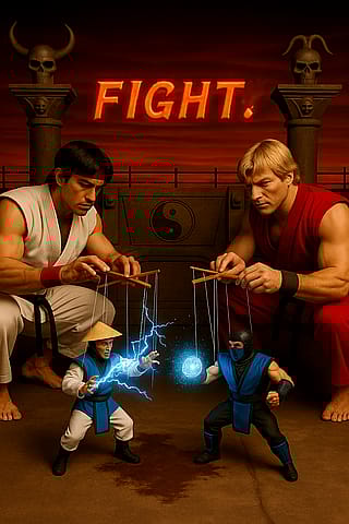 Mortal Kombat Puppet Show'