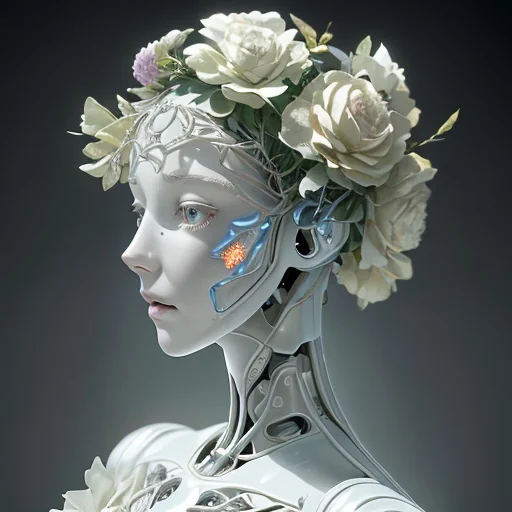 Porcelain Robot picture 1 of 8
