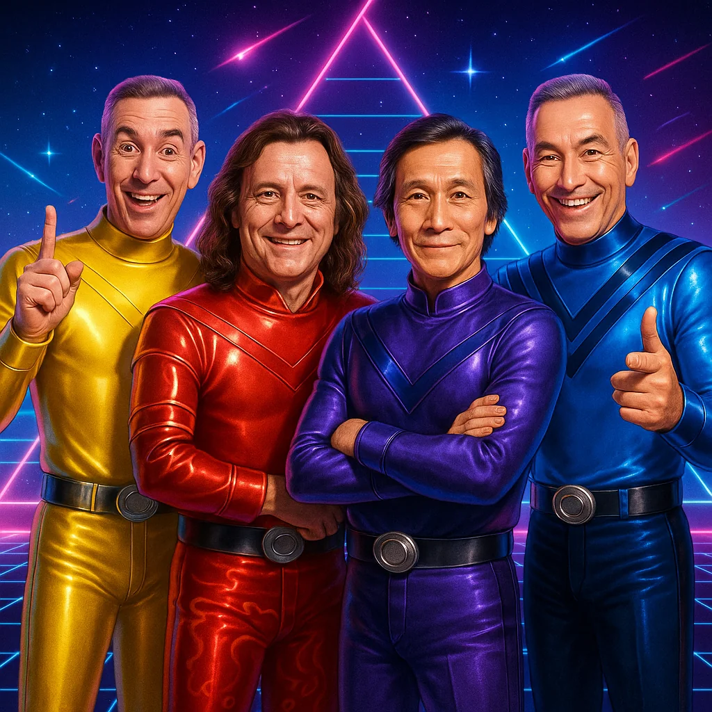 1990s-Inspired Retro-Futuristic Wiggles picture 1 of 1