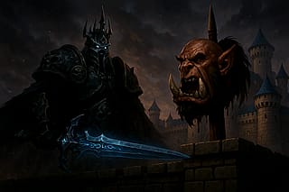 {Perplexity} In the Shadow of Kings – The Adventure of Arthas and Garrosh in Azeroth'