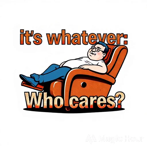 It's whatever. Who cares? picture 1 of 9