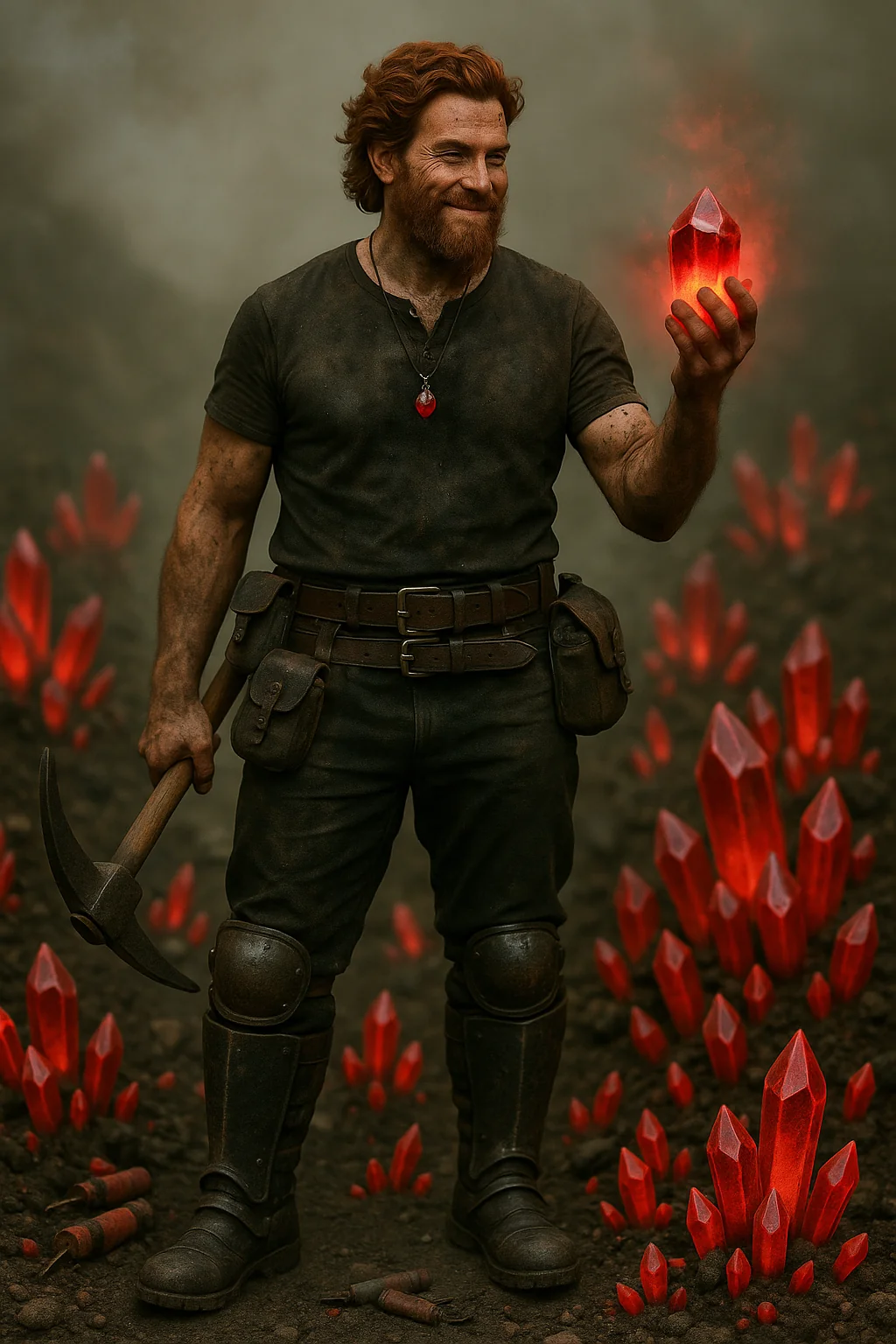 An ore vein found and opened by Reagan Redmane (Character concept is OC). picture 1 of 1