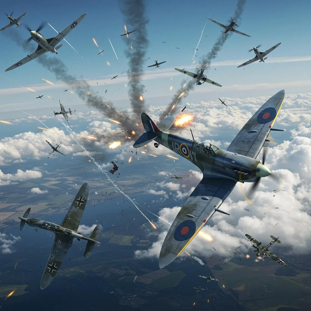 WW2 Spitfires picture 1 of 4