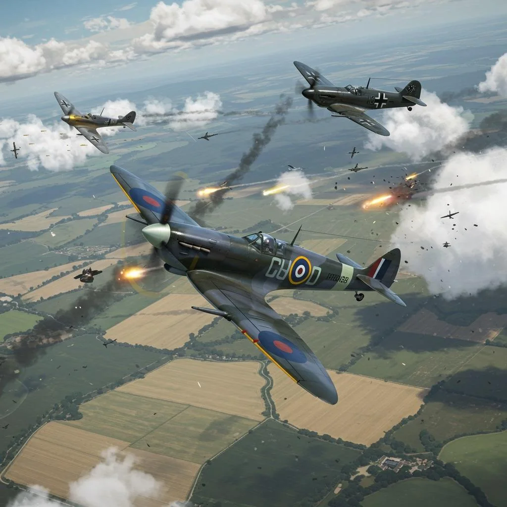 WW2 Spitfires picture 2 of 4