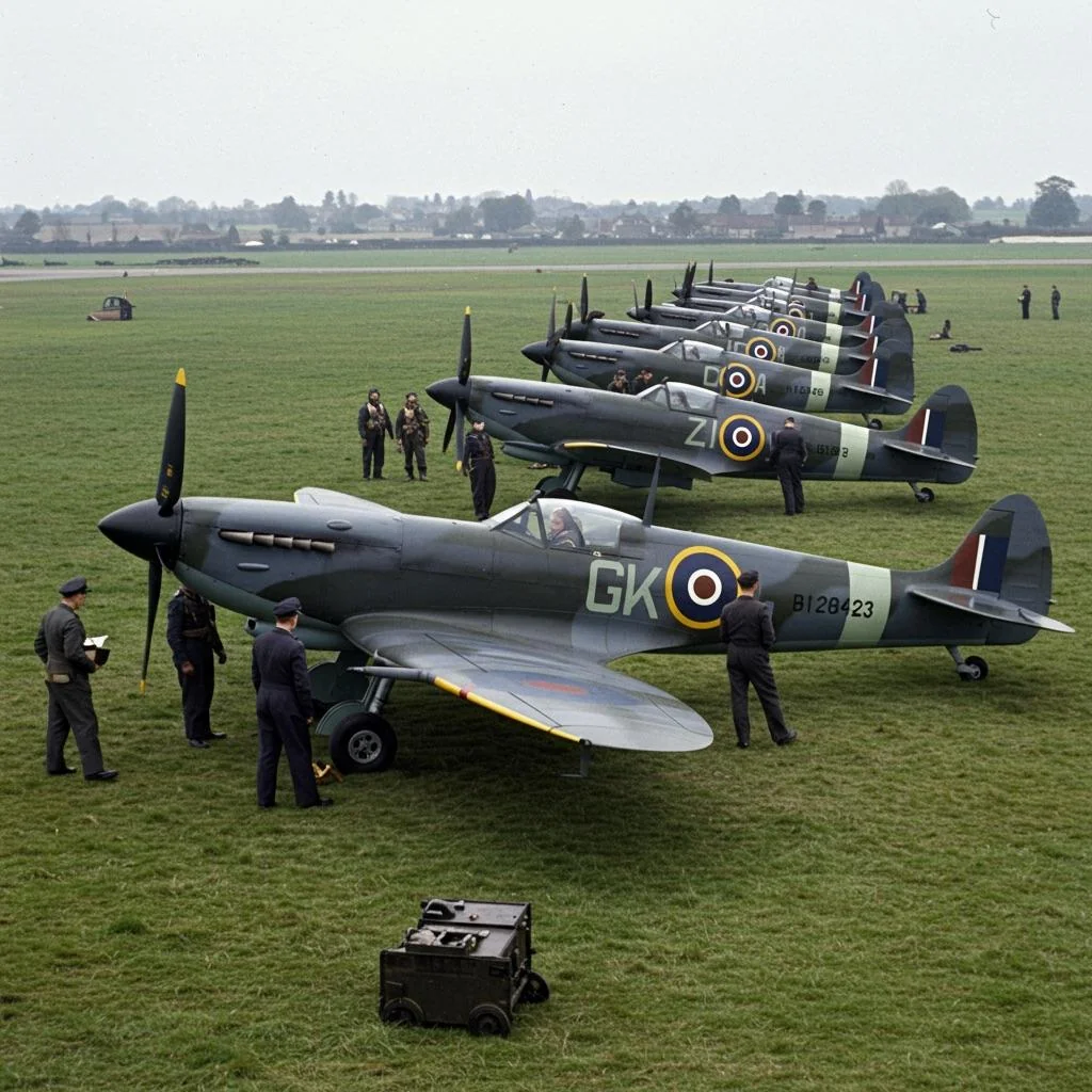 WW2 Spitfires picture 3 of 4