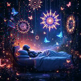 Robots dreaming'