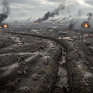 The Battle of the Somme, France , 1916'