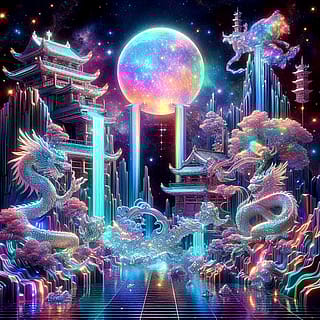 Fantasy landscapes and skylines'