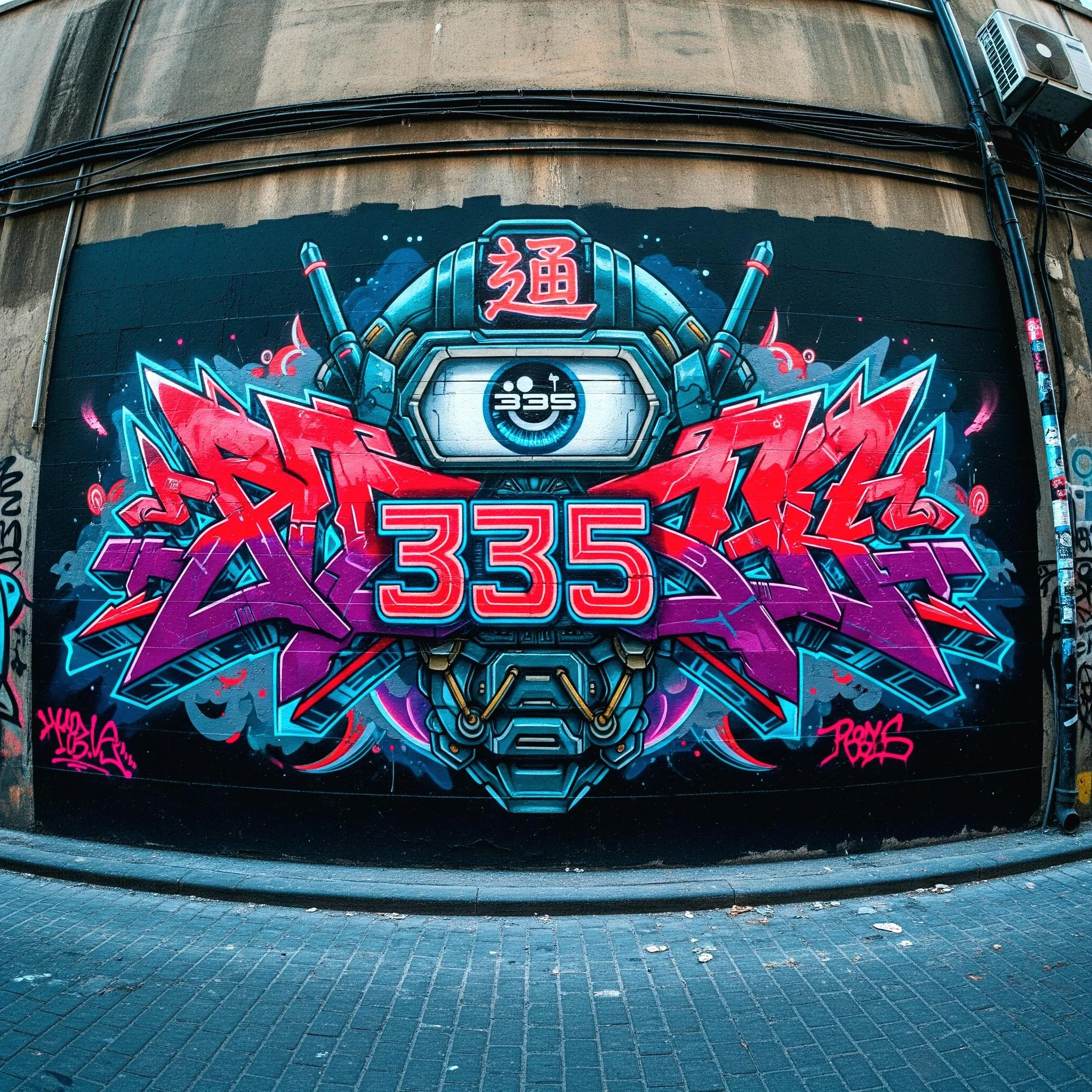 335 Graffiti (my favourite number)☝🏻 picture 1 of 5