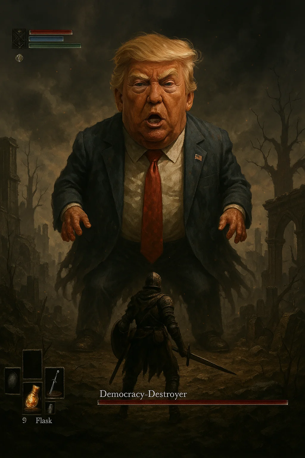 Endboss with tiny hands picture 1 of 1