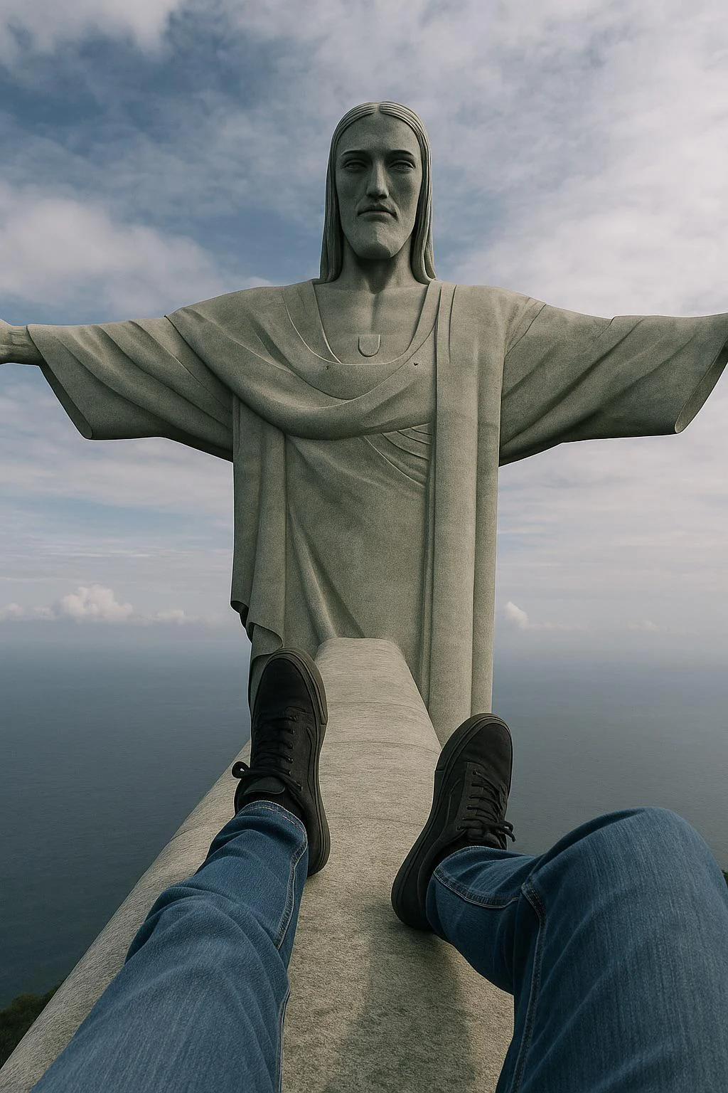Sitting on Christ’s redeemer picture 1 of 1