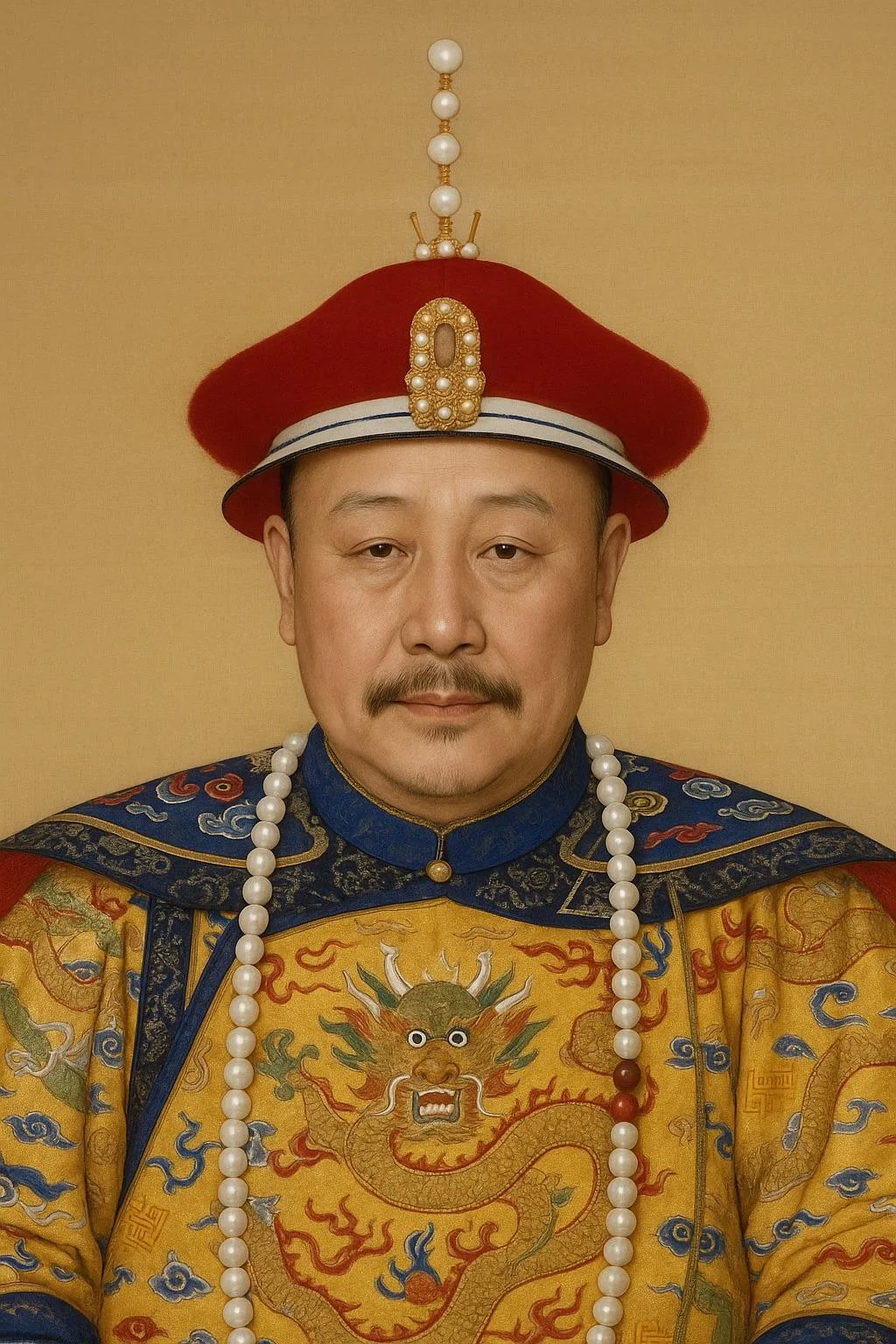 (New post from the previous one) With ChatGPT, I made the Qing emperors paintings very realistic. I am very proud of the results and I am baffled how much they look like photographs! They truly come off as alive! Here are the results picture 8 of 20