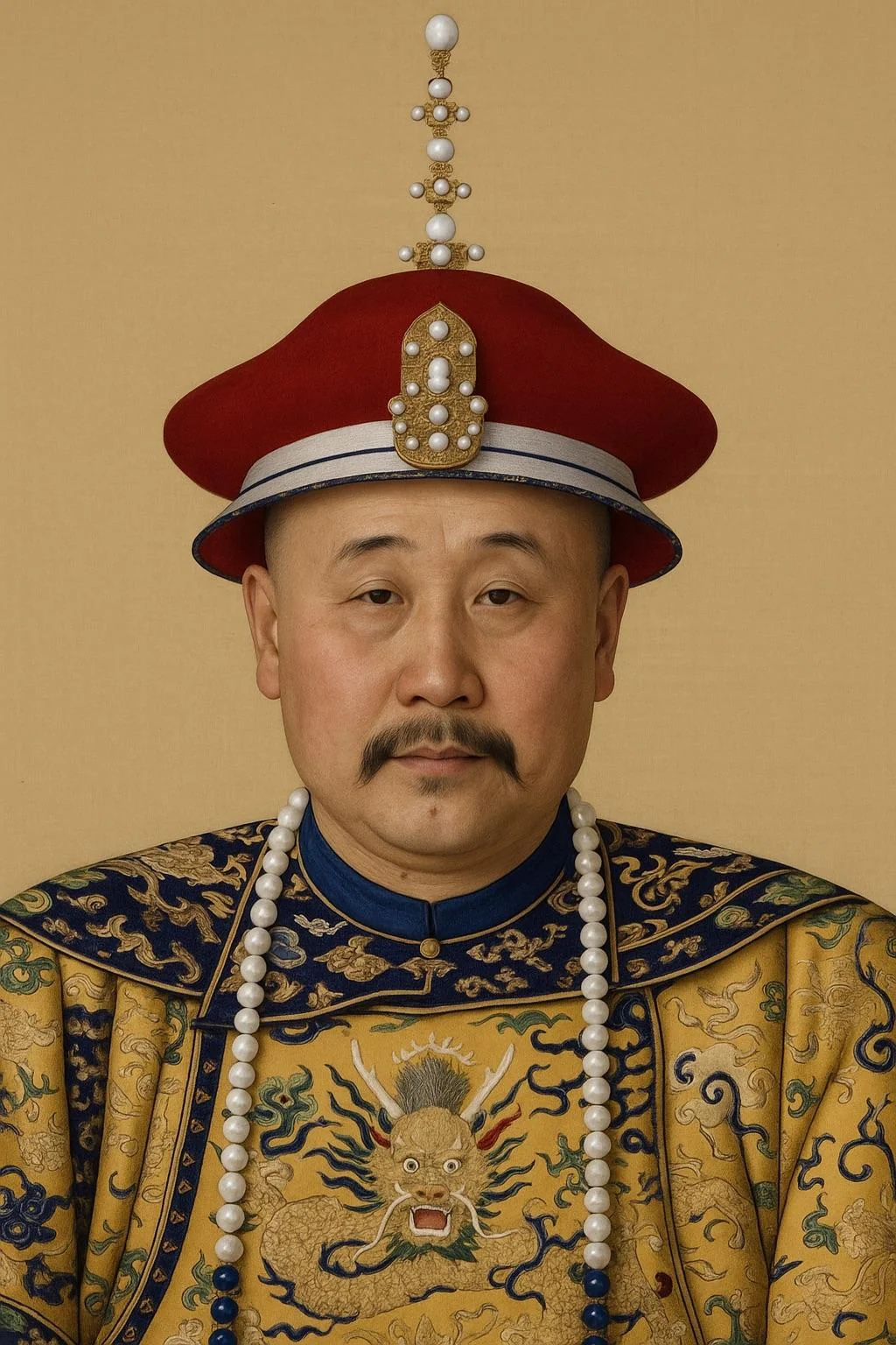 (New post from the previous one) With ChatGPT, I made the Qing emperors paintings very realistic. I am very proud of the results and I am baffled how much they look like photographs! They truly come off as alive! Here are the results picture 13 of 20