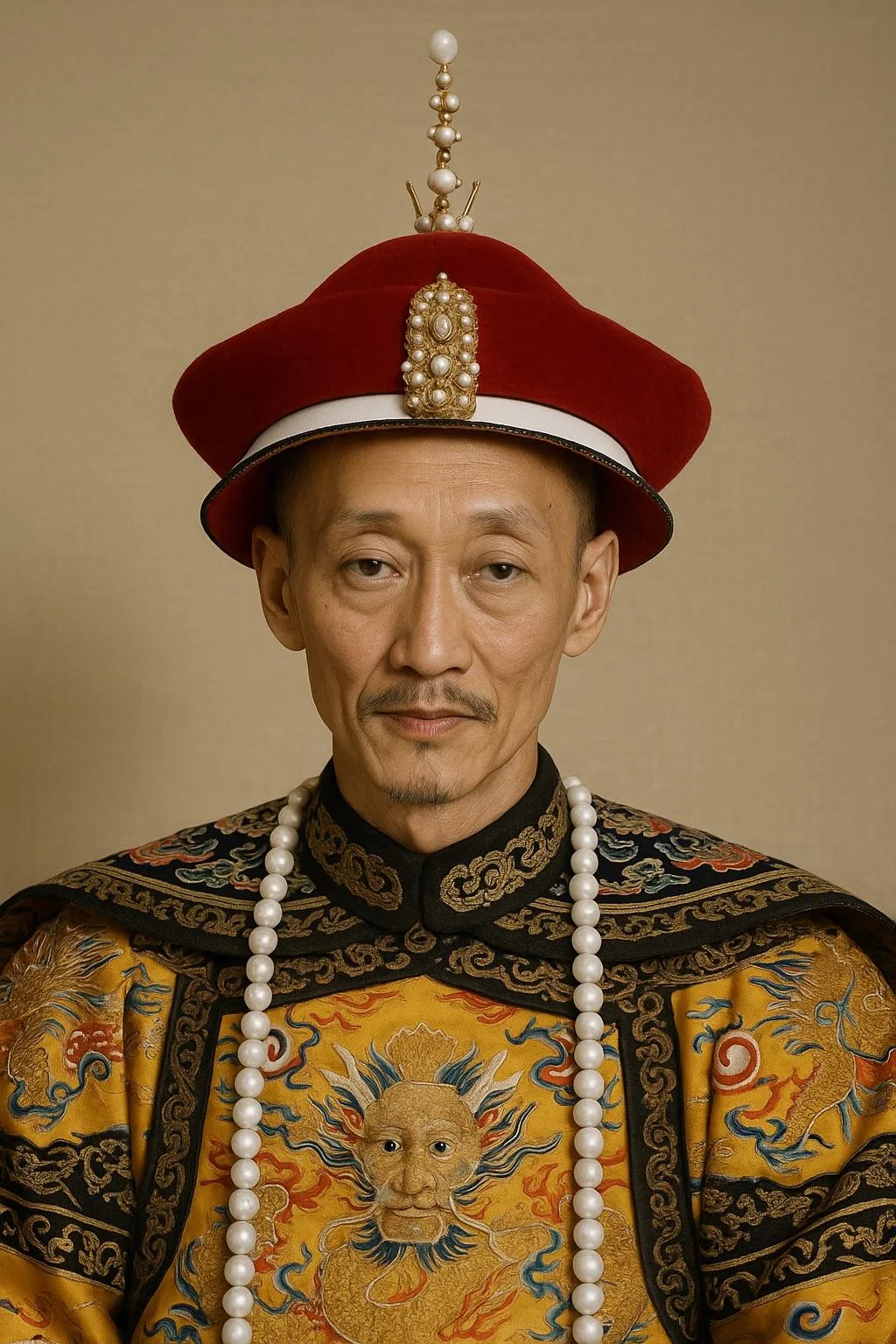 (New post from the previous one) With ChatGPT, I made the Qing emperors paintings very realistic. I am very proud of the results and I am baffled how much they look like photographs! They truly come off as alive! Here are the results picture 15 of 20