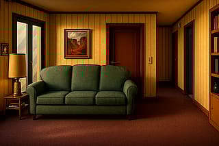 Famous cartoon living rooms'