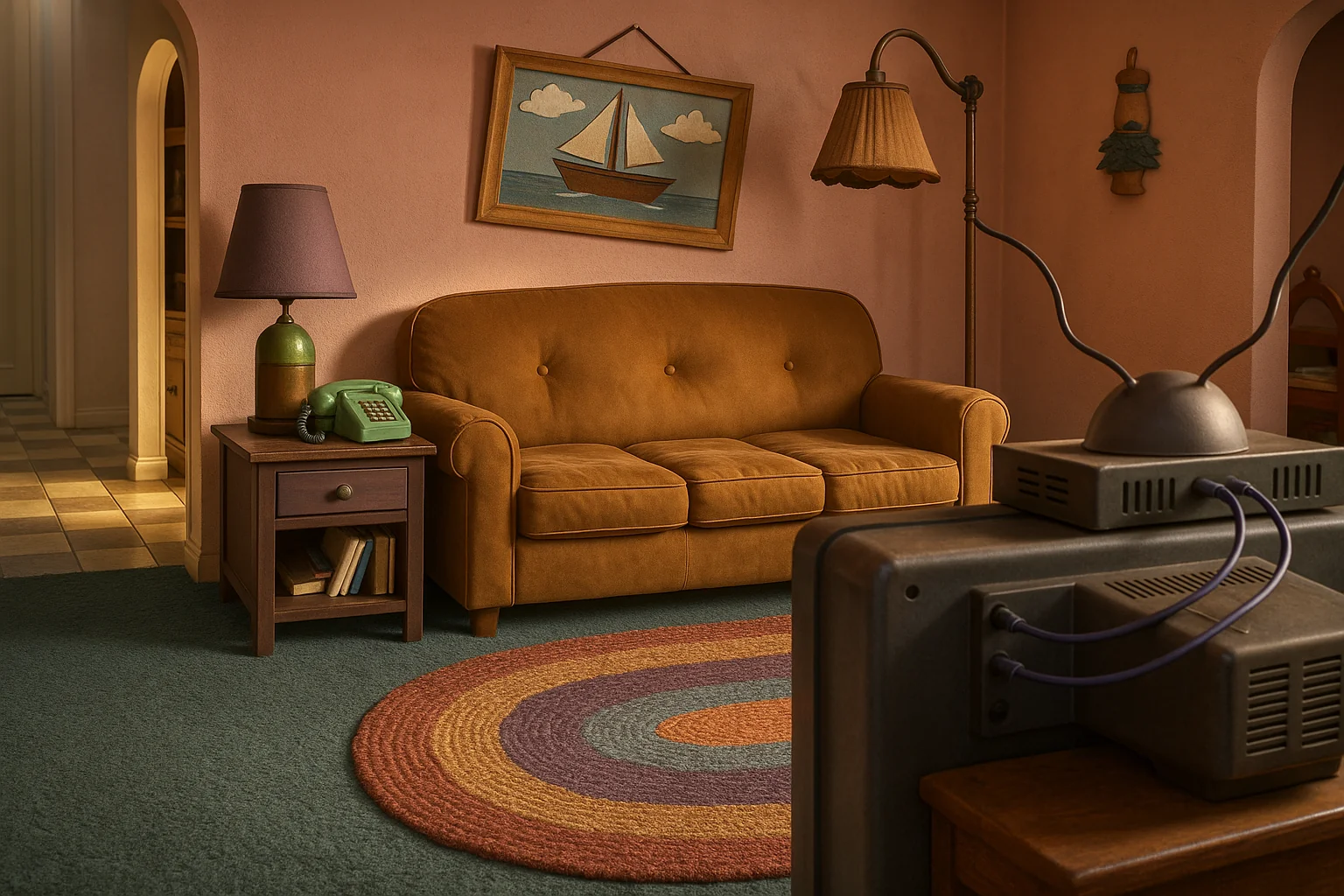 Famous cartoon living rooms picture 3 of 5