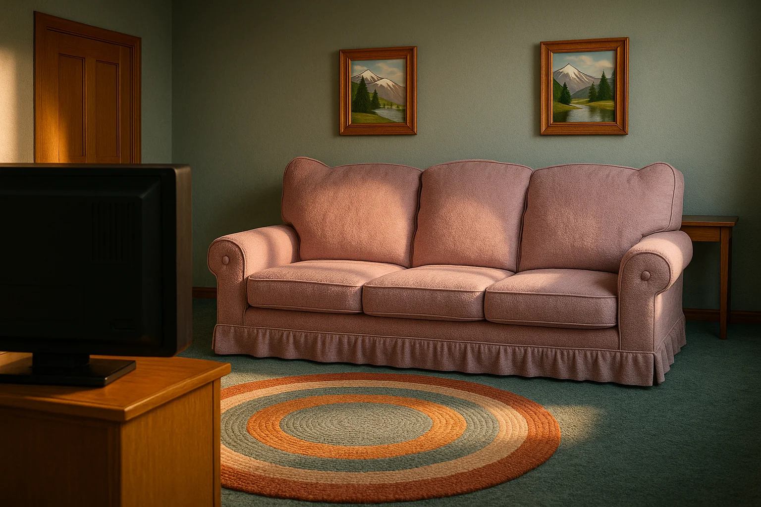 Famous cartoon living rooms picture 4 of 5