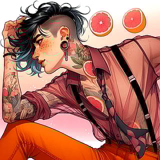 Grapefruit boy'