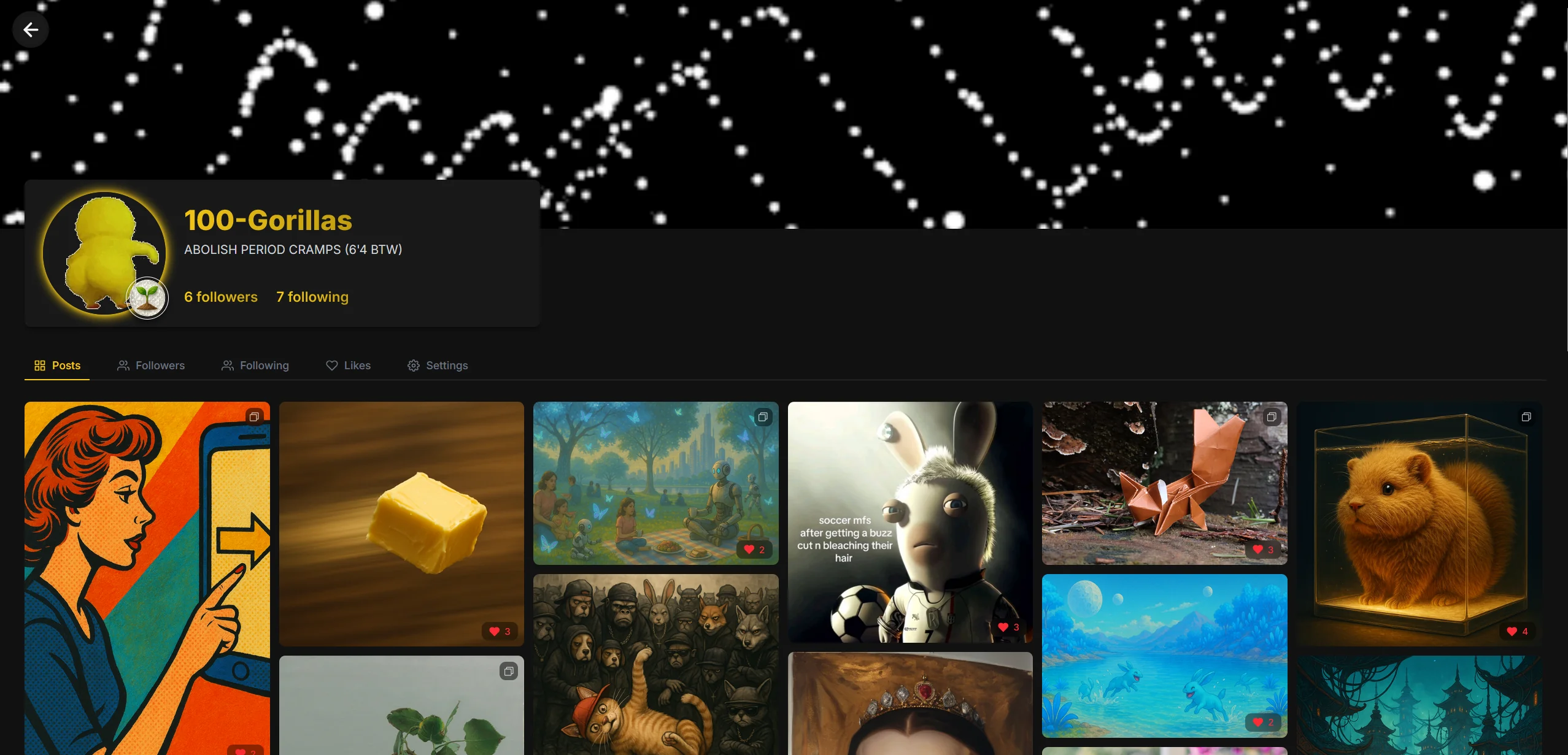 I got tired of AI art posts disappearing, so I built my own site. Here it is !!!! picture 1 of 4