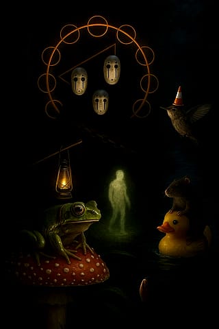My Best AI-Art hybrid creations so far.'