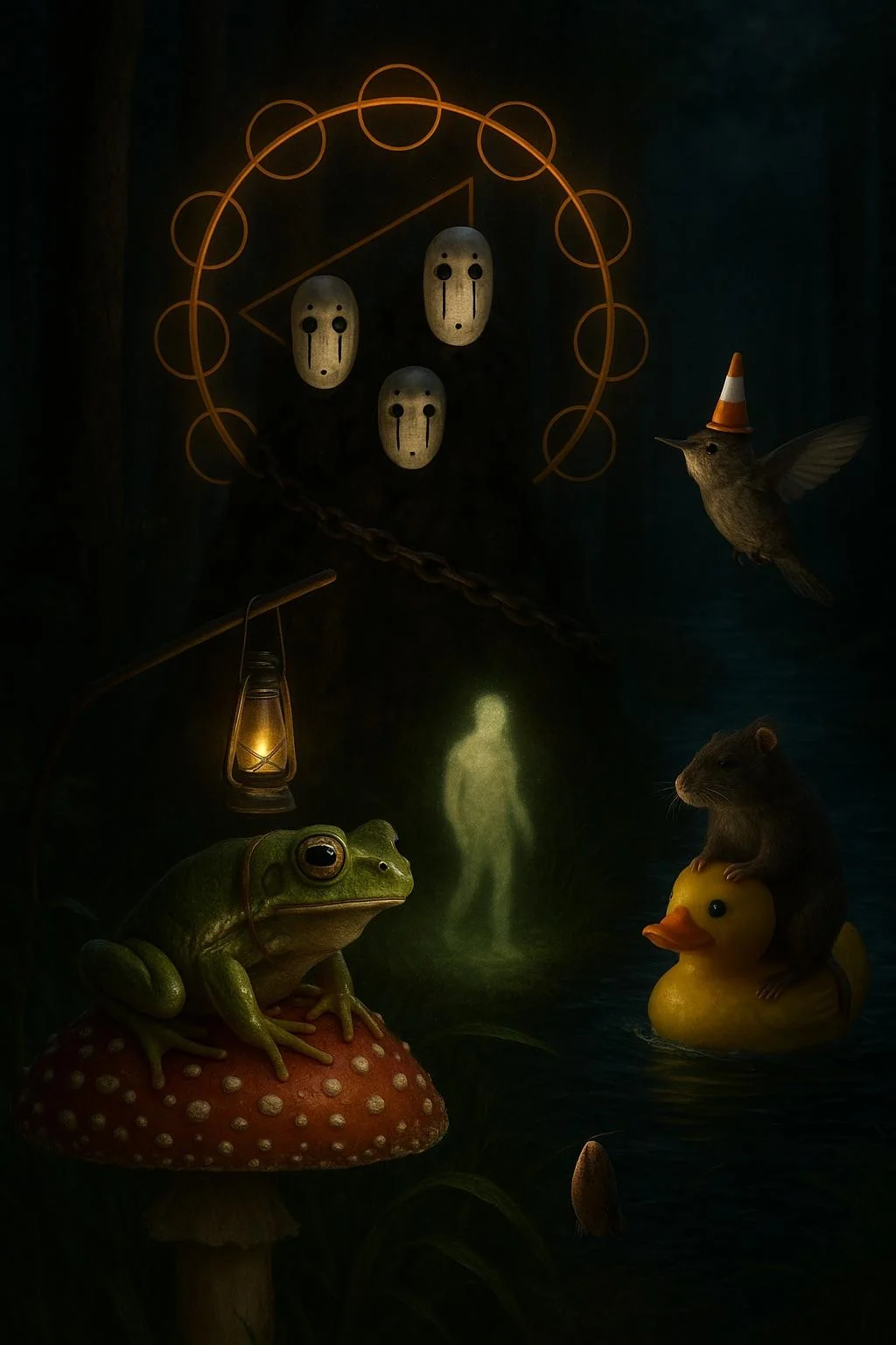 My Best AI-Art hybrid creations so far. picture 1 of 6