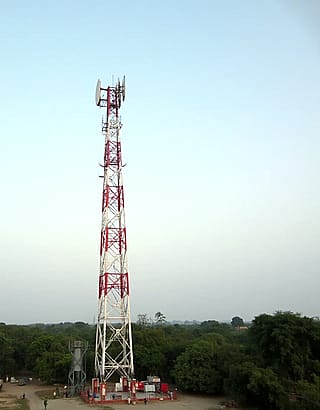 South India radio mast'