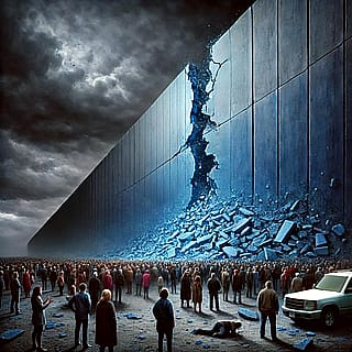 Fall of the Blue Wall'