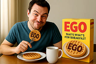 Don’t forget to have your ego in the morning'
