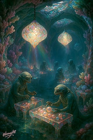 Subterranean Coral Bazaar'