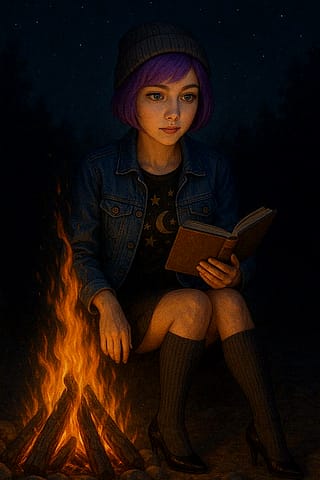 First images: a cat and a my main role model, Alice.'
