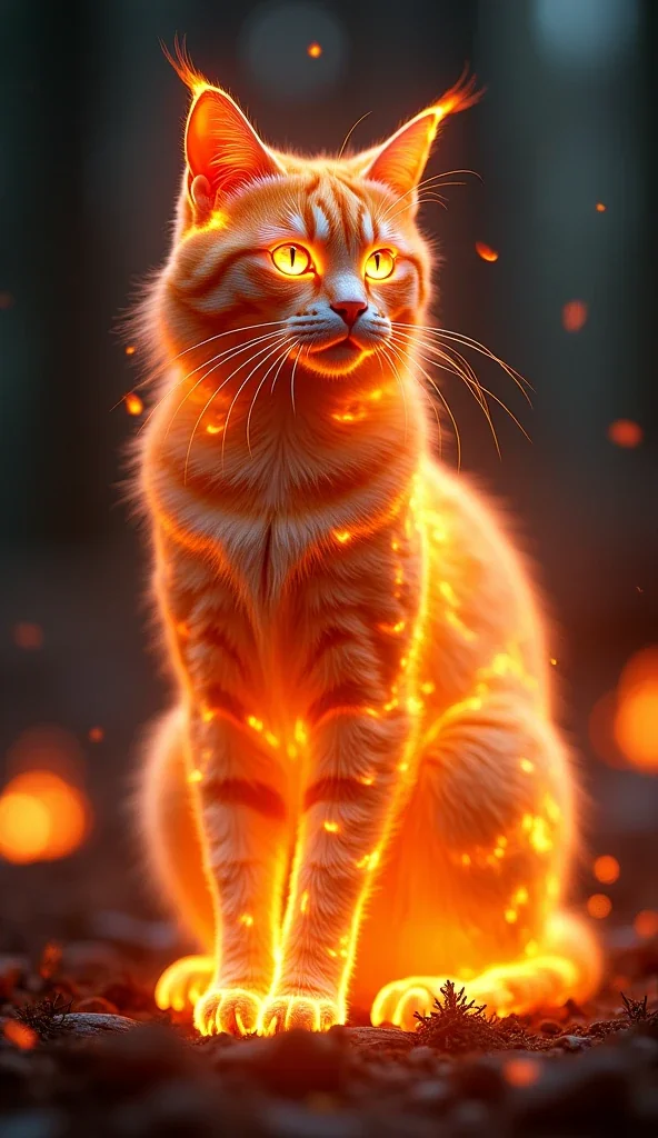 Ember Cat by Sea Art Ai picture 2 of 4