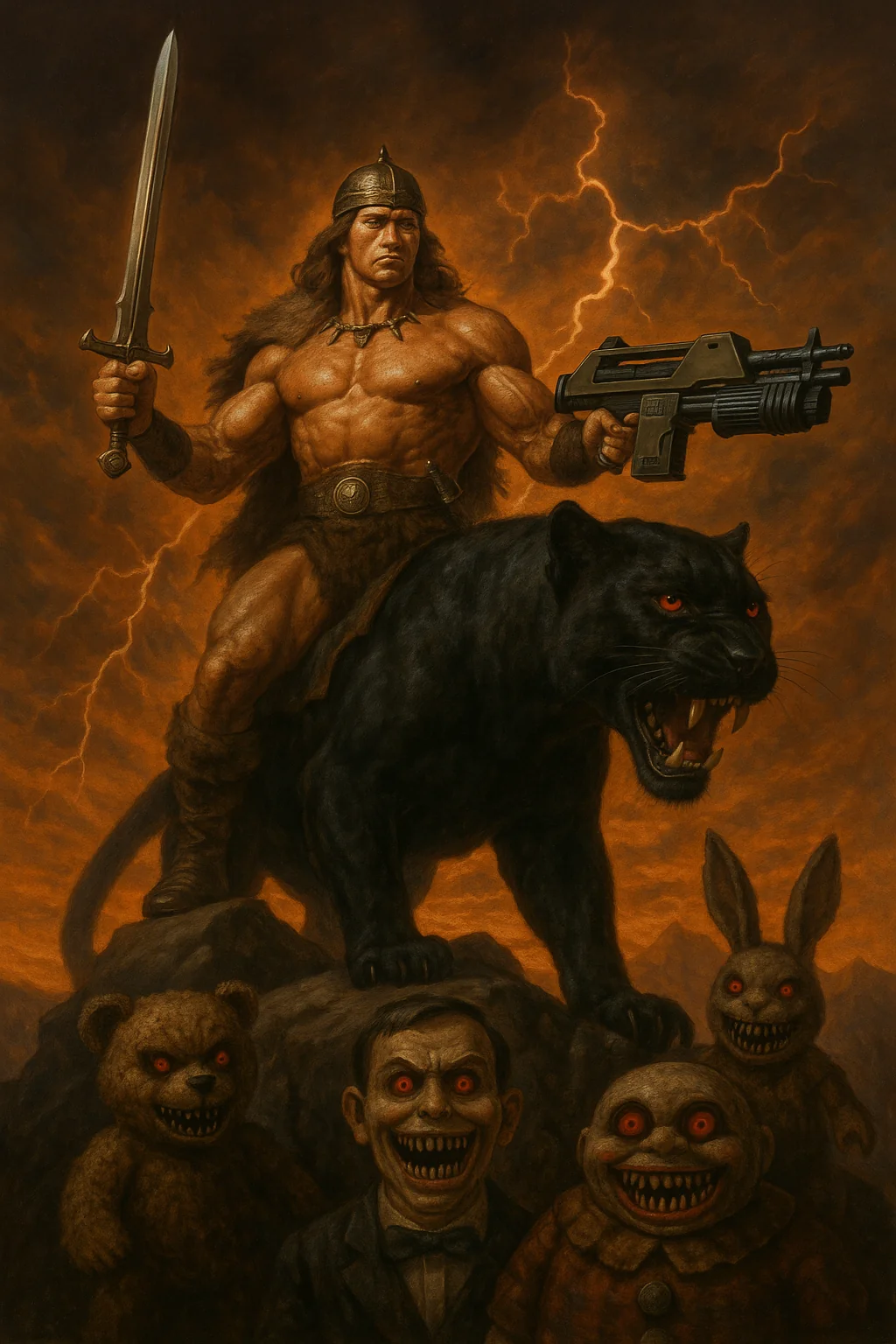 Conan on a panther picture 1 of 1