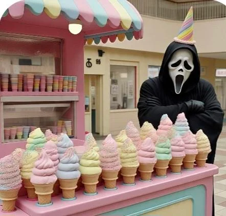 Ghostface hates his new workplace picture 3 of 13