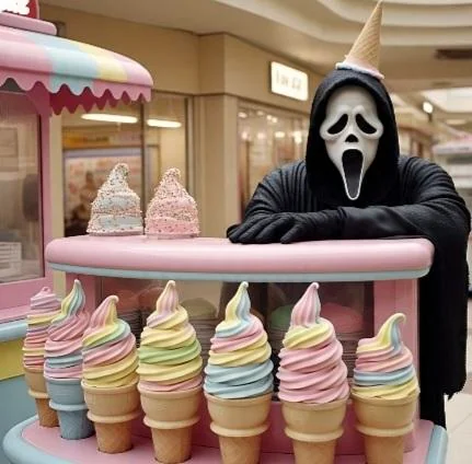 Ghostface hates his new workplace picture 5 of 13