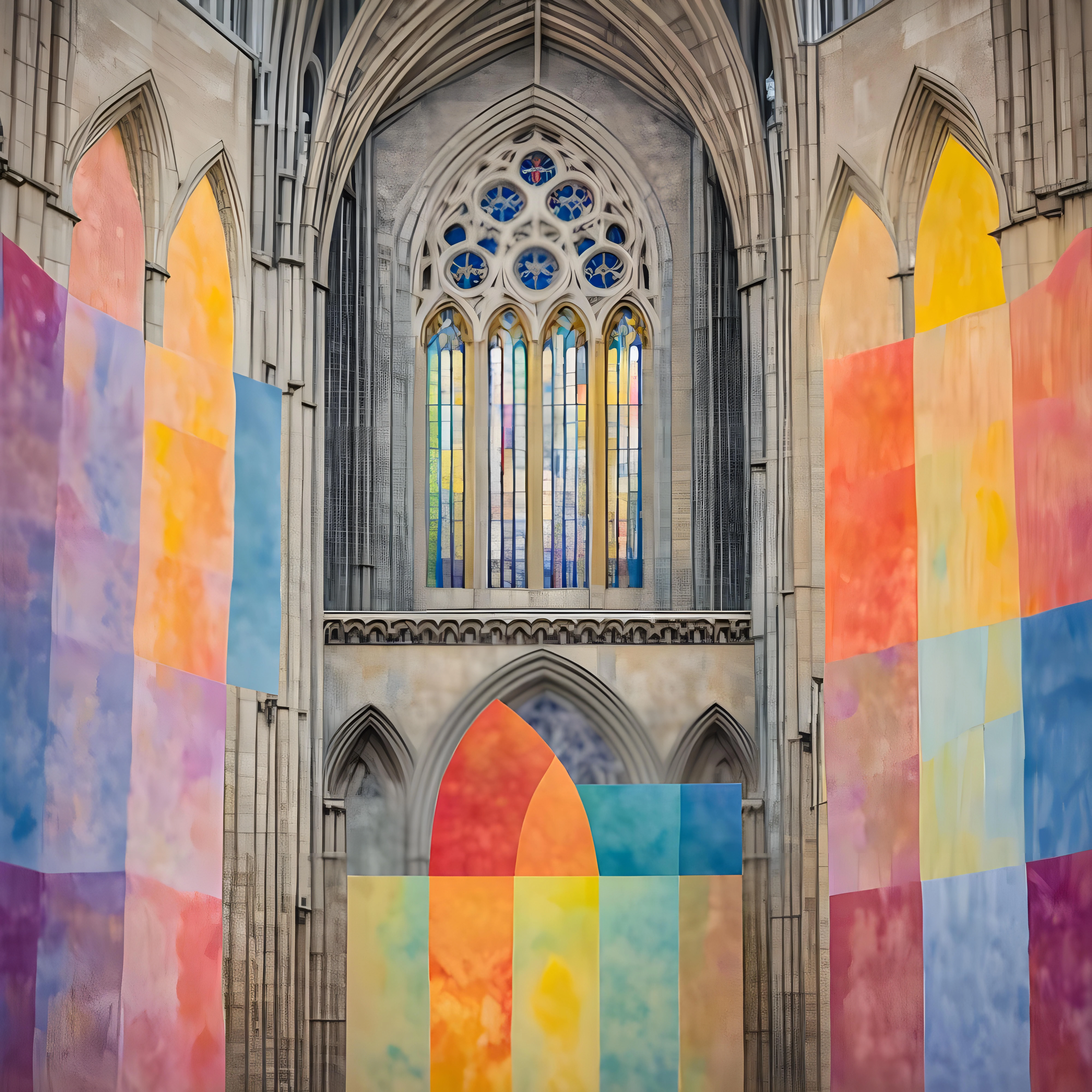 013 J. M. W. Turner - 29 October 2024 - Interior of Ely Cathedral: looking towards the North Transept and Chancel. picture 1 of 1