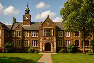 Fenland University, and Prof. Stackridge's House.'