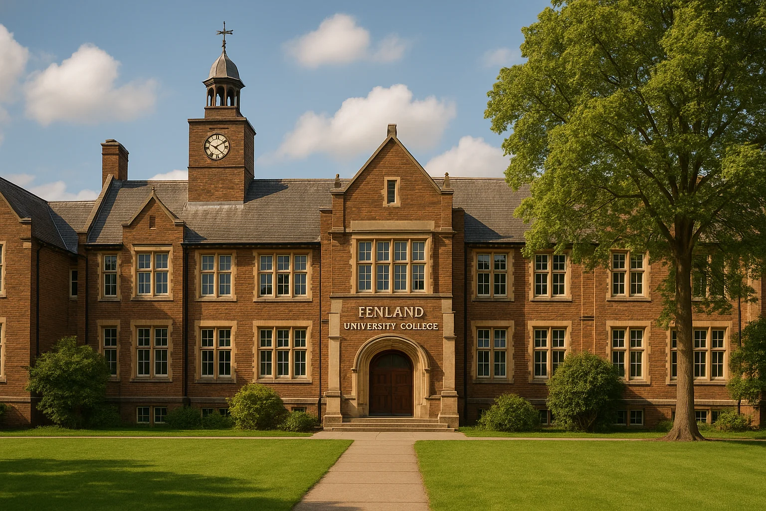 Fenland University, and Prof. Stackridge's House. picture 1 of 2