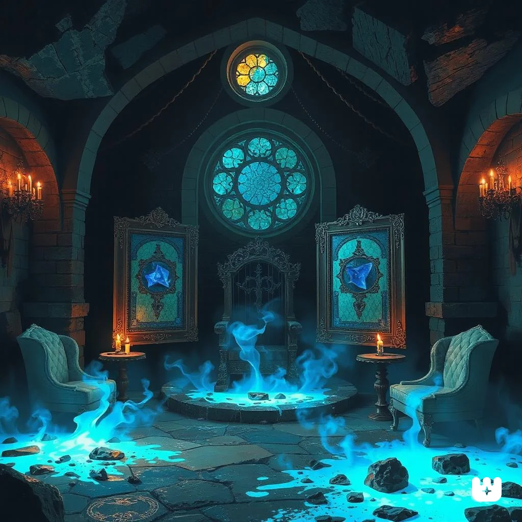 Where thrones whisper spells and the floor breathes magic picture 1 of 1