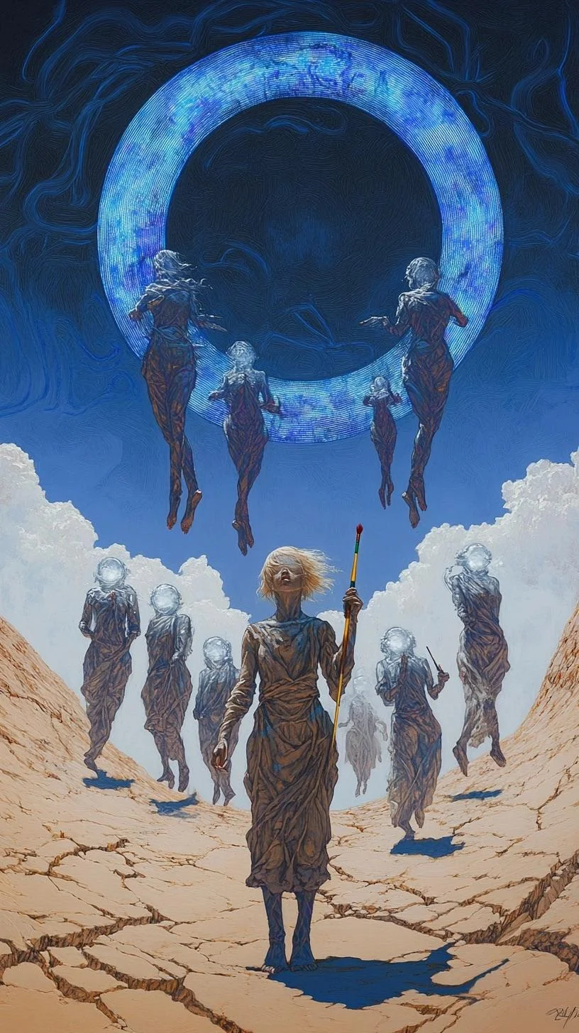 Creation story as imagined by Midjourney picture 1 of 5
