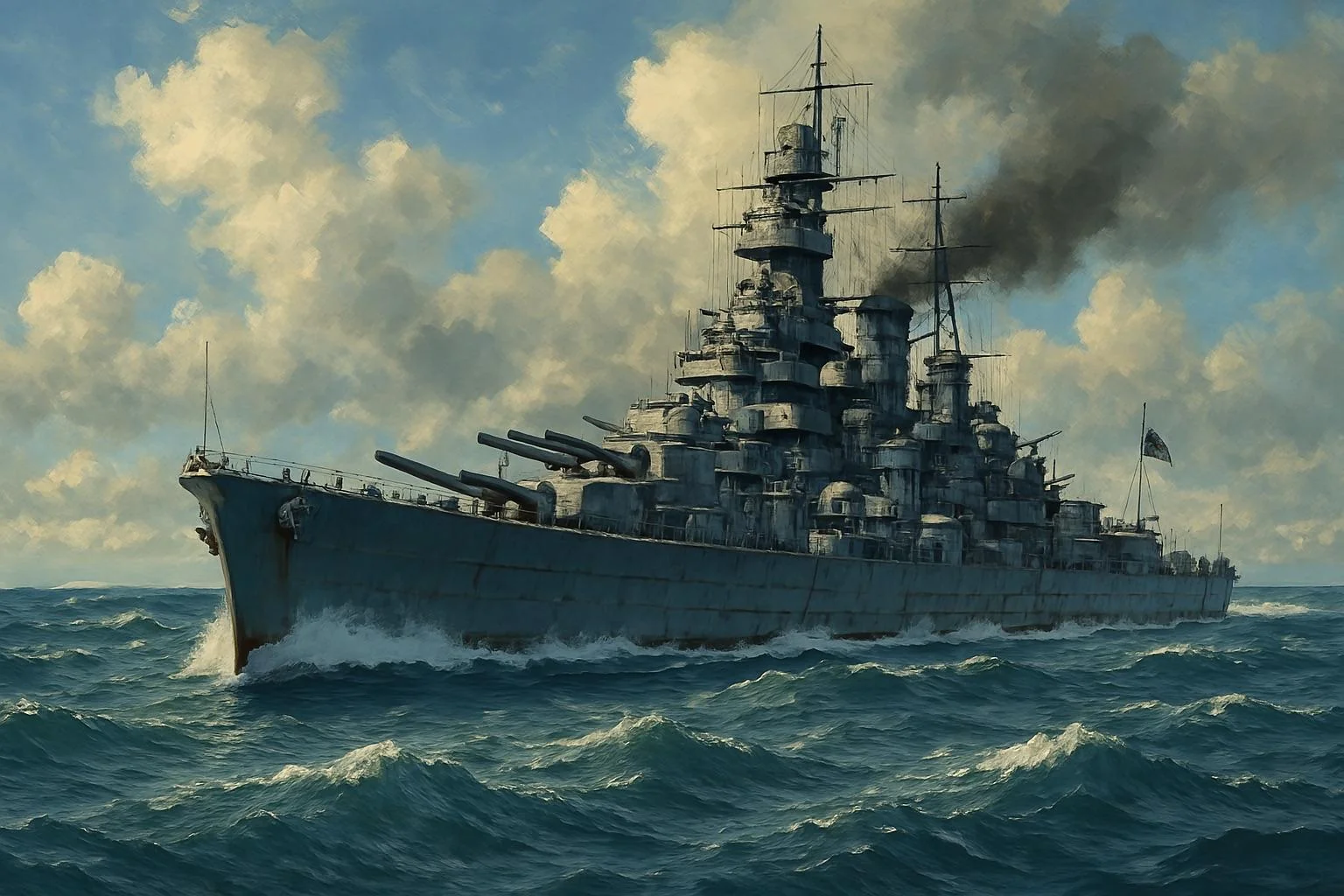 WW1 and WW2 battleships give them a name and country navy, it was to be a real navy picture 2 of 2