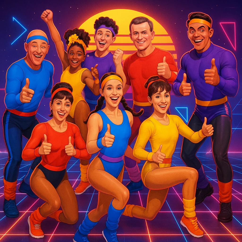 80s Aerobics Wiggles picture 1 of 1