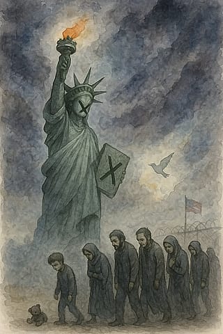 When Liberty goes silent'