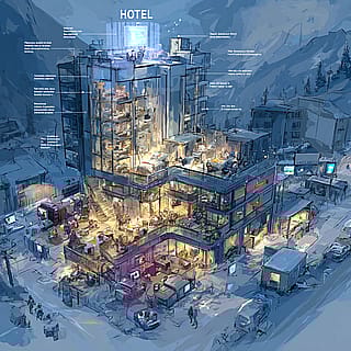 Hotel infographic'