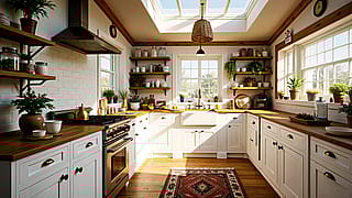 AI-generated interiors that blur the line between reality and imagination.'