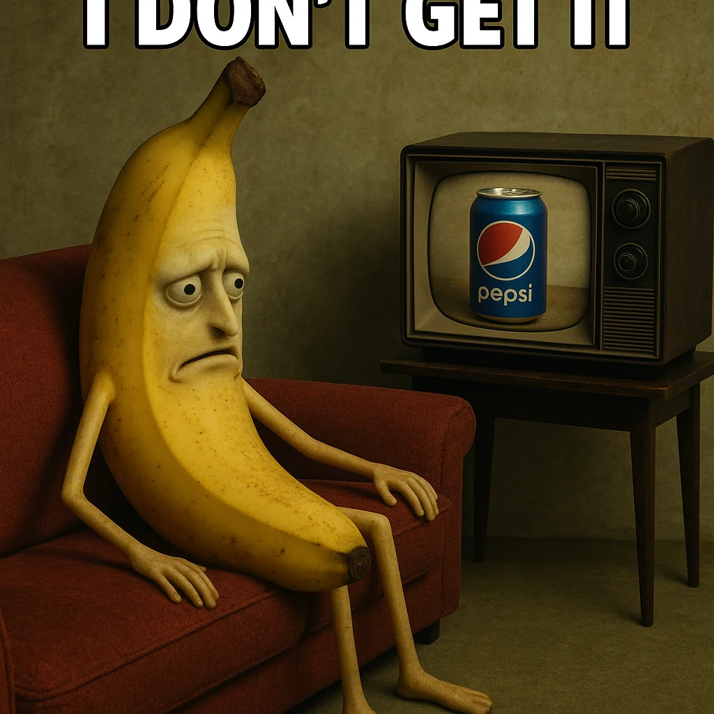 I asked ChatGPT to generate an original surreal meme. picture 1 of 1