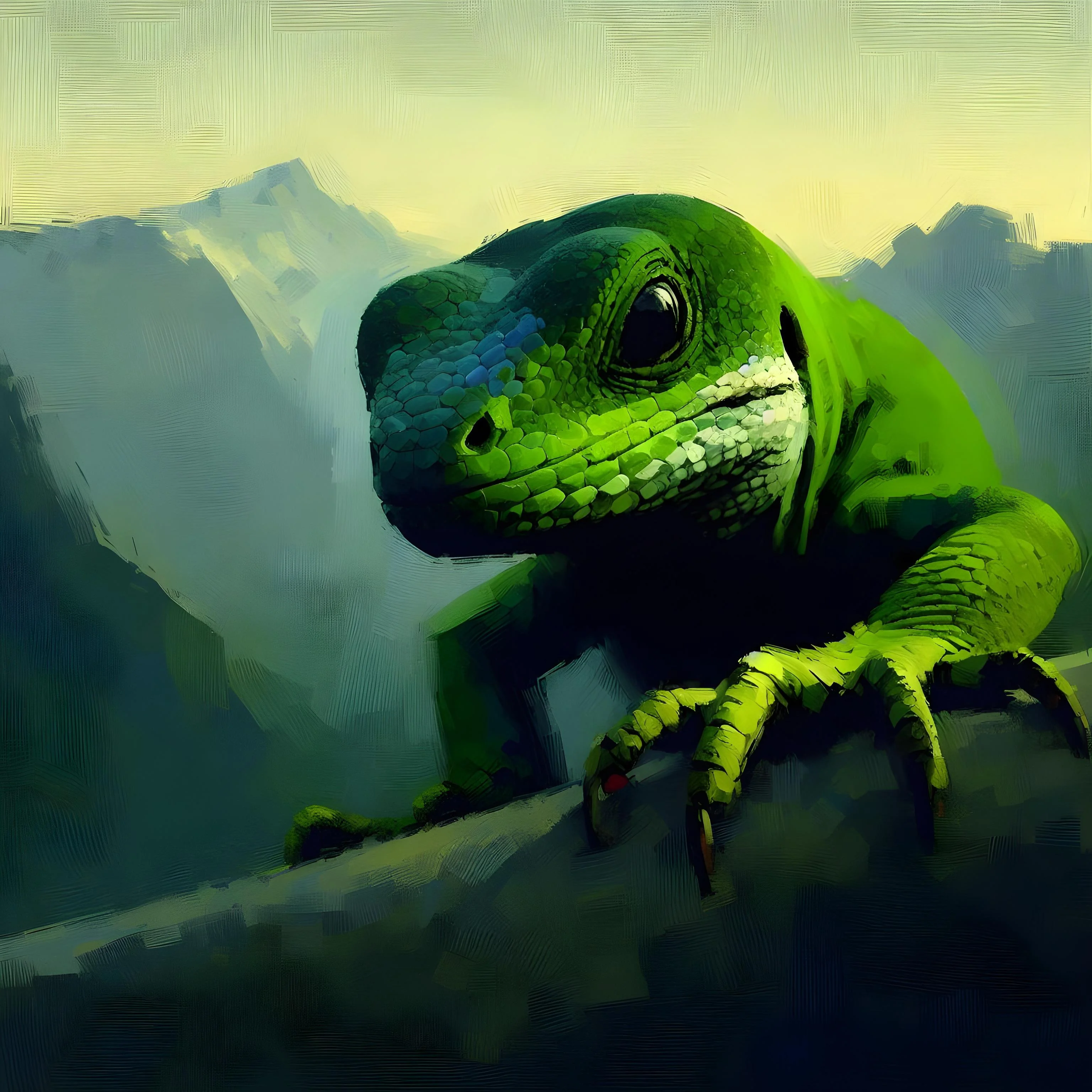 Taste the lizard rainbow 🌈 picture 5 of 7